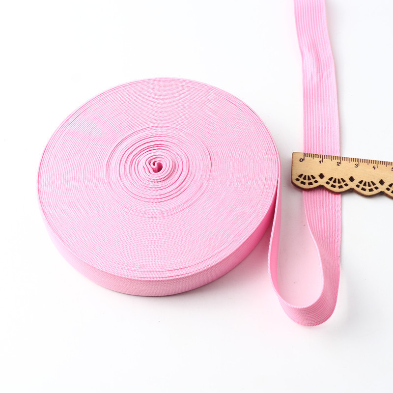 20 mm Spalva elastinė juosta pločio sustorėjusi plokščia nailono guminė juosta pasidaryk pats siuvimo reikmenys Drabužiai Namų aksesuarai Medžiaga 1 M arba 5 M