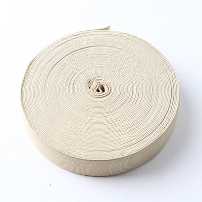 25Mm színes rugalmas szalag vastag lapos fonott puha gumi spandex heveder varró csipke dekoratív öv ruházati kiegészítők 1M