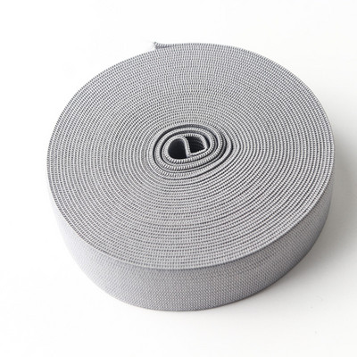 25Mm színes rugalmas szalag vastag lapos fonott puha gumi spandex heveder varró csipke dekoratív öv ruházati kiegészítők 1M