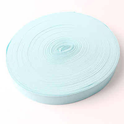 25Mm színes rugalmas szalag vastag lapos fonott puha gumi spandex heveder varró csipke dekoratív öv ruházati kiegészítők 1M