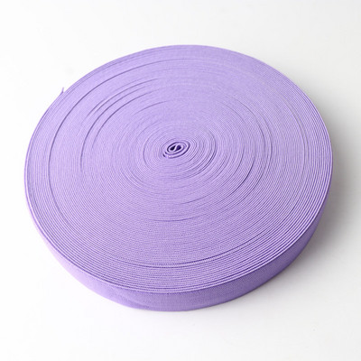 25Mm színes rugalmas szalag vastag lapos fonott puha gumi spandex heveder varró csipke dekoratív öv ruházati kiegészítők 1M