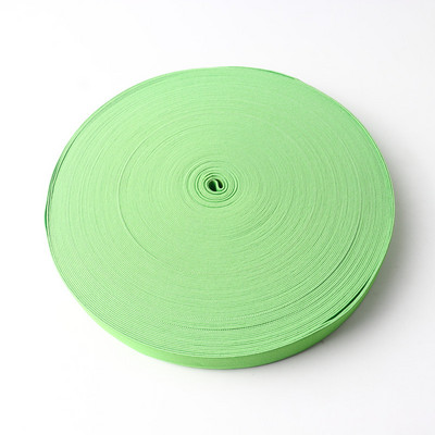 25Mm színes rugalmas szalag vastag lapos fonott puha gumi spandex heveder varró csipke dekoratív öv ruházati kiegészítők 1M