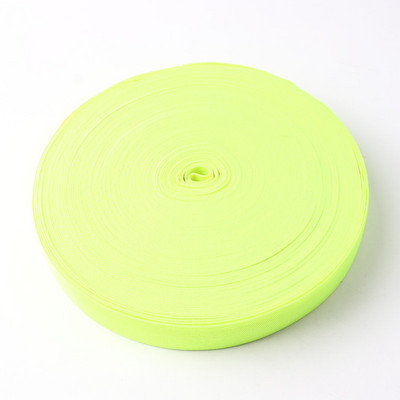 25Mm színes rugalmas szalag vastag lapos fonott puha gumi spandex heveder varró csipke dekoratív öv ruházati kiegészítők 1M
