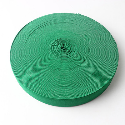 25Mm színes rugalmas szalag vastag lapos fonott puha gumi spandex heveder varró csipke dekoratív öv ruházati kiegészítők 1M