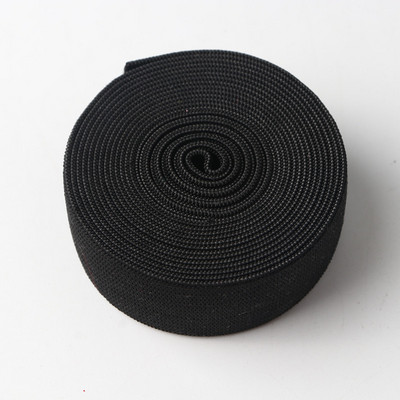 25Mm színes rugalmas szalag vastag lapos fonott puha gumi spandex heveder varró csipke dekoratív öv ruházati kiegészítők 1M