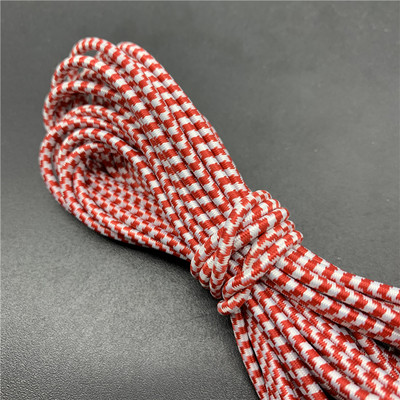 5 jardi/partija 2,5 mm krāsaina apaļa, augsta elastīga šūšana elastīga lente Fiat gumijas josla jostasvietas stiepes virve elastīga lente