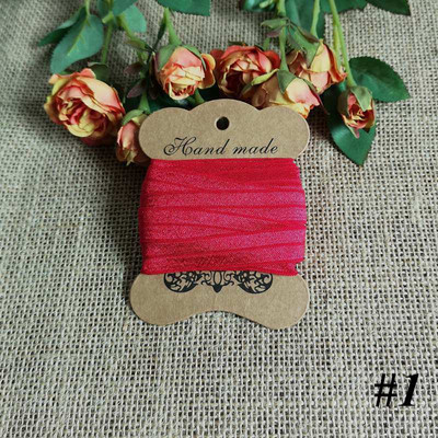 5 jardi 15 mm vienkrāsains, spīdīgs salocījums pāri elastīgai FOE spandeksa lentei bērniem matu kaklasaites galvas saite Lente mežģīņu apdares šūšana