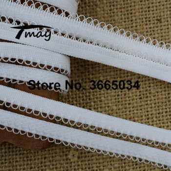 #1651 #1652 White Lopps Elastic Bands Lace 8 Yards/Lot Stretch Elastic Lace Fabric Trimming DIY Supplies Settings, γυναικείο παντελόνι