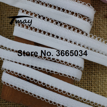 #1651 #1652 White Lopps Elastic Bands Lace 8 Yards/Lot Stretch Elastic Lace Fabric Trimming DIY Supplies Settings, γυναικείο παντελόνι