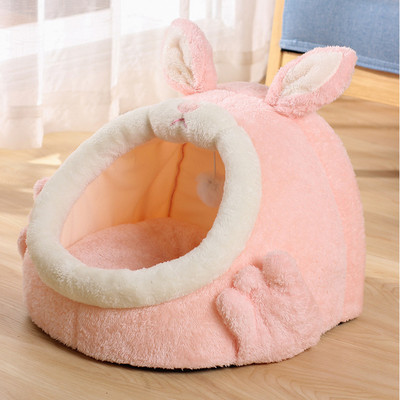 Mielas katės urvo lova augintiniui šilta gulta pagalvėlė kačiukas jaukus palapinės namelis minkštas mažas šunų pagalvės krepšelis katėms patogios lovos krepšio kilimėlis