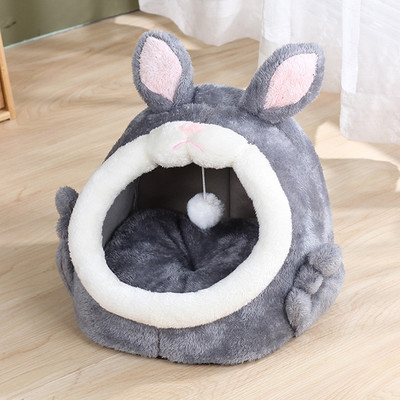 Mielas katės urvo lova augintiniui šilta gulta pagalvėlė kačiukas jaukus palapinės namelis minkštas mažas šunų pagalvės krepšelis katėms patogios lovos krepšio kilimėlis