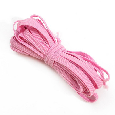 5 méter/tétel 6 mm-es színes rugalmas szalagok gumiszalag spandex szalag fejpánt ruha csipke szegélyű derékpánt varrás ruházati kiegészítők