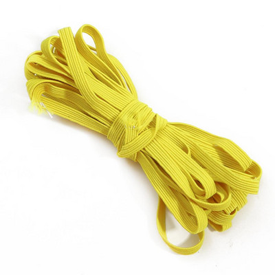 5 méter/tétel 6 mm-es színes rugalmas szalagok gumiszalag spandex szalag fejpánt ruha csipke szegélyű derékpánt varrás ruházati kiegészítők