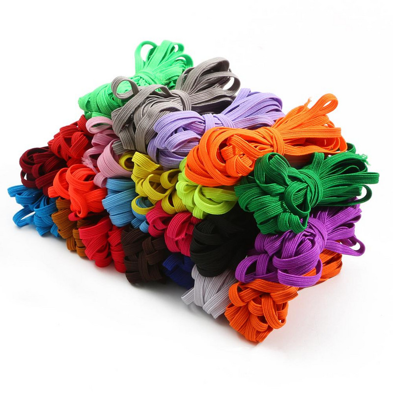 5 méter/tétel 6 mm-es színes rugalmas szalagok gumiszalag spandex szalag fejpánt ruha csipke szegélyű derékpánt varrás ruházati kiegészítők