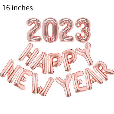 1 zacskó 2023 Boldog Új Évet Balloon Photo Booth kellékek Pezsgősüveg ajak pálcikán Újévi buli dekoráció fotó kellékek