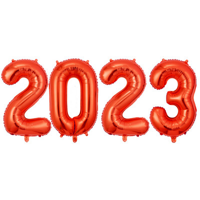 1 zacskó 2023 Boldog Új Évet Balloon Photo Booth kellékek Pezsgősüveg ajak pálcikán Újévi buli dekoráció fotó kellékek