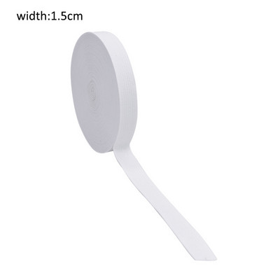 5 jardi 15/25/30/35/40/45 MM Balts/melns Neilons Augstākās elastīgās lentes Apģērba bikses Šūšanas Aksesuāri DIY Amatniecība