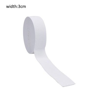 5 jardi 15/25/30/35/40/45 MM Balts/melns Neilons Augstākās elastīgās lentes Apģērba bikses Šūšanas Aksesuāri DIY Amatniecība
