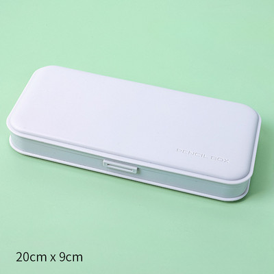 Matinio kremo spalvos kanceliarinės prekės Priedai Organizatorius Vaikams Rožinė Dėlionė Atverčiamas dangtelis PP Plastikinis Pieštukas Įvairūs Organizatorius