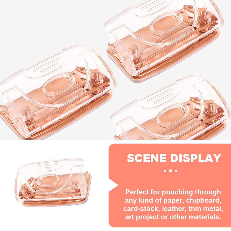 Susegtas daugiafunkcis skylių perforatoriaus kortelė Namų tiekimas Nešiojamas popierius Biuro priedai Buitinė