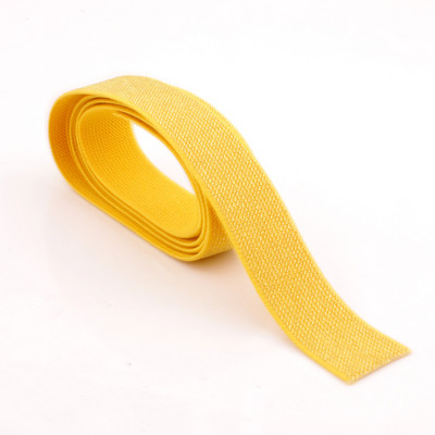 2,5 CM Augstas kvalitātes un izturīgas bikses svārku jostas automašīnas dekorācijas krāsa zelta un sudraba stieples gumijas lente