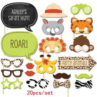 Szórakoztató esküvői dekoráció Photo Booth kellékek DIY Mrs Mrs Mask Szemüvegek Fotófülke kellékek Fotókiegészítők Esküvői rendezvények party dekoráció