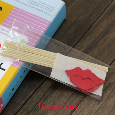 Szórakoztató esküvői dekoráció Photo Booth kellékek DIY Mrs Mrs Mask Szemüvegek Fotófülke kellékek Fotókiegészítők Esküvői rendezvények party dekoráció