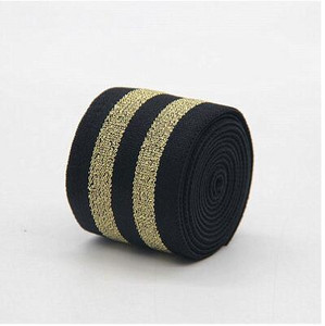 Gumijas lente 4 cm platums mīksts mirdzums zelta sudraba elastīgās lentes 40 mm šūšana DIY soma Cepure Apģērbs Kleita Apģērba piederumi 1M
