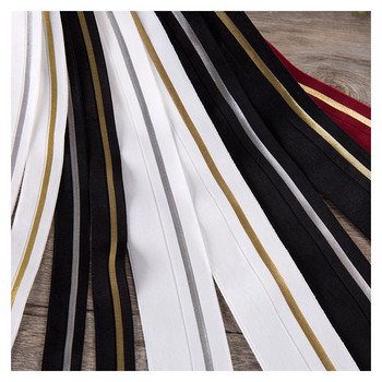 Сгъваема еластична лента 4 см широка гумена лента за панталони Панделка за бельо Шиене на облекло Ръчно изработени декоративни гарнитури 1M