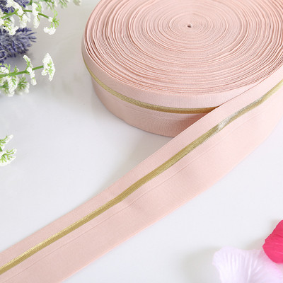 Pārlokāma elastīga josla 4 cm plata gumijas josla Bikses lente apakšveļas šūšanai Apģērba šūšana Roku darbs Dekoratīvā apgriešana 1M