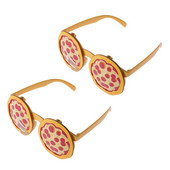 2gab. Modes Picas glāzes Radošas ballītes glāzes Smieklīgas Cosplay brilles Fotorekvizīts