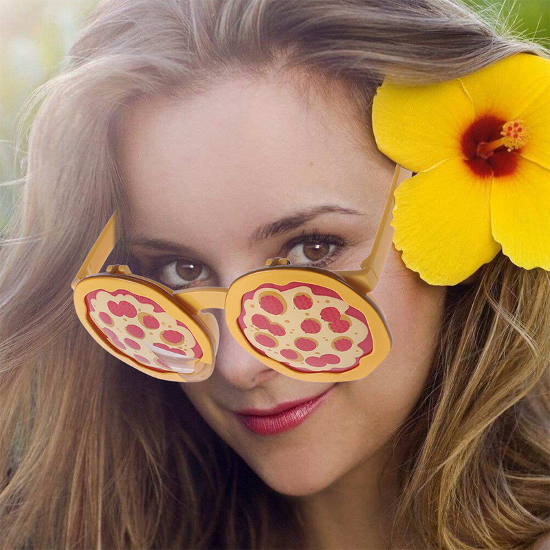 2gab. Modes Picas glāzes Radošas ballītes glāzes Smieklīgas Cosplay brilles Fotorekvizīts