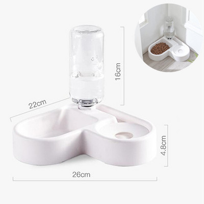 Kisállat kutyatál kiskutya macskaetetés rozsdamentes acél edény kisállat itatótál eledelelhelyezés kutyatartozékok túlcsordulásgátló étkészletek