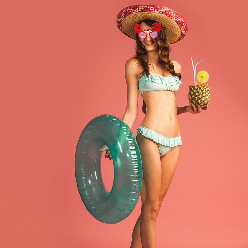 2gab Pludmales saulesbrilles Formas brilles Dekoratīvas Havaju ballītes Saulesbrilles Brilles Fotogrāfijas Rekvizīti Funny Eye Wear Vīriešiem