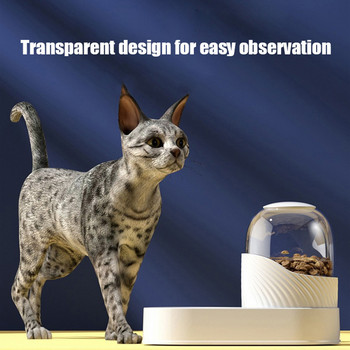 2L/3,5L Μεγάλης χωρητικότητας Pet Automatic Feeder Drinker Gravity Replenishment Food Water Dispenser for Dogs Cats Pet Supplies