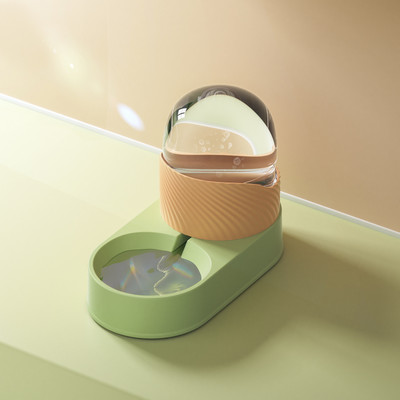 2L/3,5L lielas ietilpības mājdzīvnieku automātiskā barotava dzērāja gravitācijas uzpildīšanas barības ūdens dozators suņiem kaķiem mājdzīvnieku piederumi