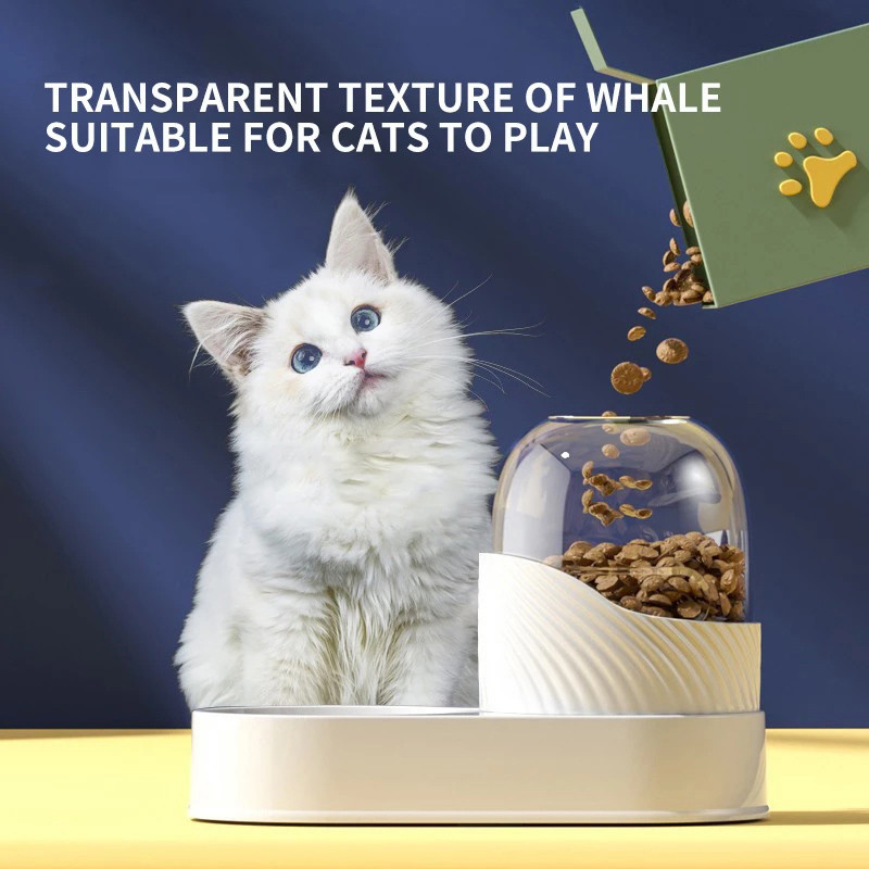 2L/3,5L lielas ietilpības mājdzīvnieku automātiskā barotava dzērāja gravitācijas uzpildīšanas barības ūdens dozators suņiem kaķiem mājdzīvnieku piederumi