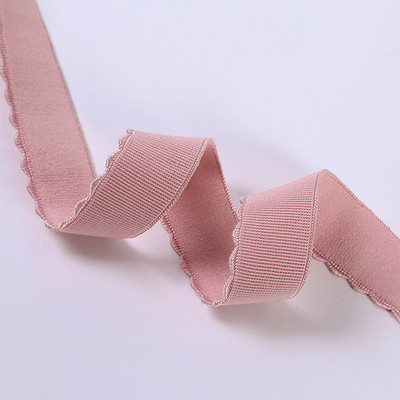 10 m elastīga siksna, mežģīņu apdare, pusmēness mala neilona elastīga lente, kas paredzēta DIY galvas saitei apakšveļai plecu siksna apģērbu šūšanas piederumi