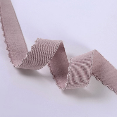 10 m elastīga siksna, mežģīņu apdare, pusmēness mala neilona elastīga lente, kas paredzēta DIY galvas saitei apakšveļai plecu siksna apģērbu šūšanas piederumi