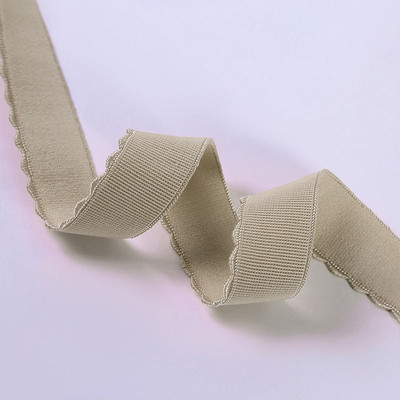 10 m elastīga siksna, mežģīņu apdare, pusmēness mala neilona elastīga lente, kas paredzēta DIY galvas saitei apakšveļai plecu siksna apģērbu šūšanas piederumi