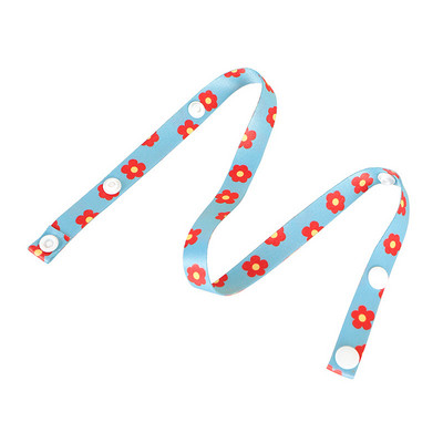 1gab Maskas iekarināšanas virve Jauka sejas maska štrope Maskas turētājs Regulējams Bezizsekots Ausu pakarināšanas virve Daudzkrāsaina āra bērnu bērniem