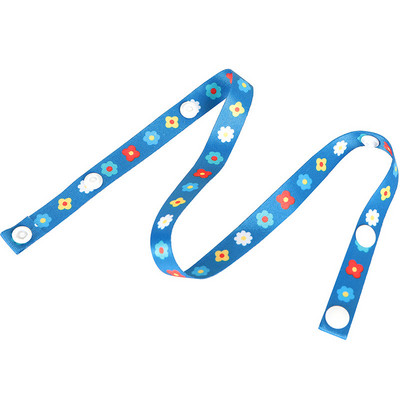 1gab Maskas iekarināšanas virve Jauka sejas maska štrope Maskas turētājs Regulējams Bezizsekots Ausu pakarināšanas virve Daudzkrāsaina āra bērnu bērniem