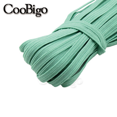 5 méteres 6 mm-es elasztikus szalag rugalmas szalag lapos gumiszalag hevederszalagokhoz. Derék cipőfűző öv ruhadarab varrás