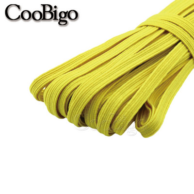 5 méteres 6 mm-es elasztikus szalag rugalmas szalag lapos gumiszalag hevederszalagokhoz. Derék cipőfűző öv ruhadarab varrás