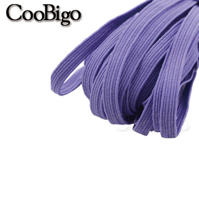 5 méteres 6 mm-es elasztikus szalag rugalmas szalag lapos gumiszalag hevederszalagokhoz. Derék cipőfűző öv ruhadarab varrás