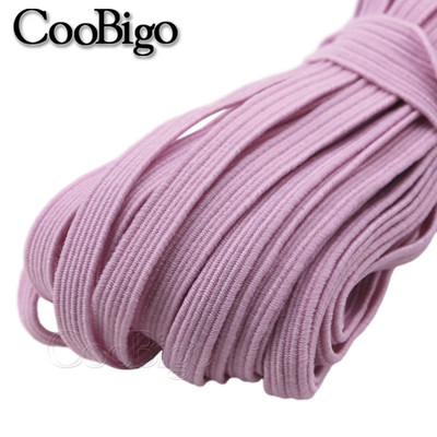 5 méteres 6 mm-es elasztikus szalag rugalmas szalag lapos gumiszalag hevederszalagokhoz. Derék cipőfűző öv ruhadarab varrás