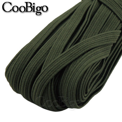 5 méteres 6 mm-es elasztikus szalag rugalmas szalag lapos gumiszalag hevederszalagokhoz. Derék cipőfűző öv ruhadarab varrás