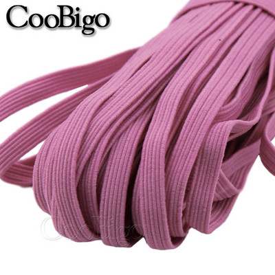 5 méteres 6 mm-es elasztikus szalag rugalmas szalag lapos gumiszalag hevederszalagokhoz. Derék cipőfűző öv ruhadarab varrás