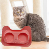 Neslystantis nuo užspringimo Naudingas šunų maistas Vandens šėrimo dubenys PP naminių gyvūnėlių ėdalo indas, neslystantis dugnas, BPA, nemokami saugūs kačių reikmenys