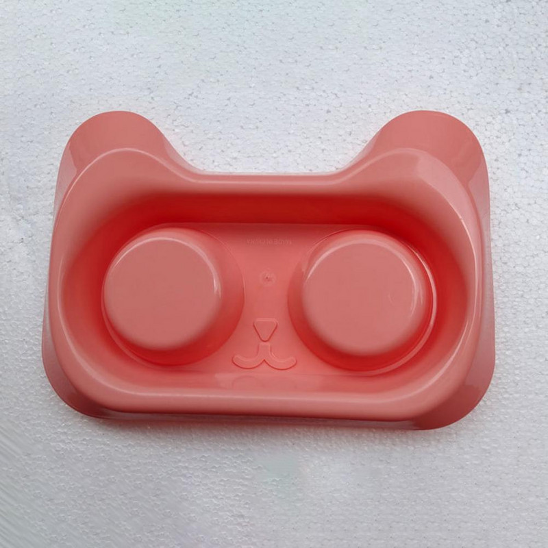 Neslystantis nuo užspringimo Naudingas šunų maistas Vandens šėrimo dubenys PP naminių gyvūnėlių ėdalo indas, neslystantis dugnas, BPA, nemokami saugūs kačių reikmenys